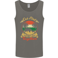 Our First Fathers Day Funny Bear Cub Mens Vest Tank Top Charcoal