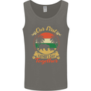 Our First Fathers Day Funny Bear Cub Mens Vest Tank Top Charcoal