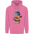 Our Orange Planet Earth Childrens Kids Hoodie Azalea