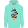 Our Orange Planet Earth Childrens Kids Hoodie Peppermint