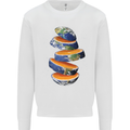 Our Orange Planet Earth Kids Sweatshirt Jumper White