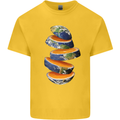 Our Orange Planet Earth Kids T-Shirt Childrens Yellow