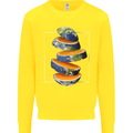 Our Orange Planet Earth One Glass Only Kids Sweatshirt Jumper Yellow