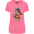 Our Orange Planet Earth Womens Wider Cut T-Shirt Azalea