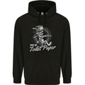 Out of Toilet Paper Funny Halloween Mummy Childrens Kids Hoodie Black