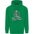 Out of Toilet Paper Funny Halloween Mummy Childrens Kids Hoodie Irish Green