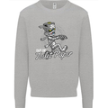 Out of Toilet Paper Funny Halloween Mummy Kids Sweatshirt Jumper Sports Grey