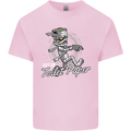 Out of Toilet Paper Funny Halloween Mummy Mens Cotton T-Shirt Tee Top Light Pink