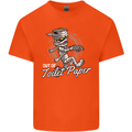 Out of Toilet Paper Funny Halloween Mummy Mens Cotton T-Shirt Tee Top Orange