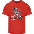 Out of Toilet Paper Funny Halloween Mummy Mens Cotton T-Shirt Tee Top Red