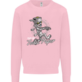 Out of Toilet Paper Funny Halloween Mummy Mens Sweatshirt Jumper Light Pink