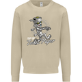 Out of Toilet Paper Funny Halloween Mummy Mens Sweatshirt Jumper Sand