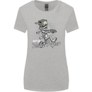 Out of Toilet Paper Funny Halloween Mummy Womens Wider Cut T-Shirt Sports Grey