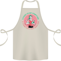 Overwhelmed Mum Kids Funny Mother's Day Cotton Apron 100% Organic Natural