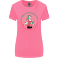 Overwhelmed Mum Kids Funny Mother's Day Womens Wider Cut T-Shirt Azalea