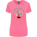 Overwhelmed Mum Kids Funny Mother's Day Womens Wider Cut T-Shirt Azalea