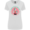 Overwhelmed Mum Kids Funny Mother's Day Womens Wider Cut T-Shirt White