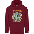 Owls Species Childrens Kids Hoodie Maroon