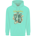 Owls Species Childrens Kids Hoodie Peppermint