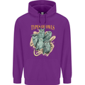 Owls Species Childrens Kids Hoodie Purple