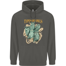 Owls Species Childrens Kids Hoodie Storm Grey