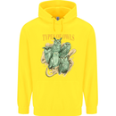 Owls Species Childrens Kids Hoodie Yellow