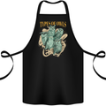 Owls Species Cotton Apron 100% Organic Black