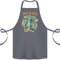 Owls Species Cotton Apron 100% Organic Steel