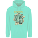Owls Species Mens 80% Cotton Hoodie Peppermint