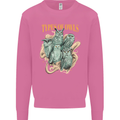 Owls Species Mens Sweatshirt Jumper Azalea