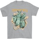 Owls Species Mens T-Shirt 100% Cotton Sports Grey
