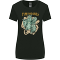 Owls Species Womens Wider Cut T-Shirt Black