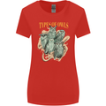 Owls Species Womens Wider Cut T-Shirt Red