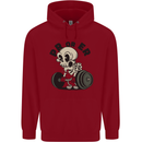 PR or ER Gym Bodybuilding Training Childrens Kids Hoodie Red