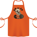 PR or ER Gym Bodybuilding Training Cotton Apron 100% Organic Orange