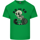 PR or ER Gym Bodybuilding Training Kids T-Shirt Childrens Irish Green