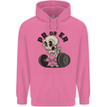 PR or ER Gym Bodybuilding Training Mens 80% Cotton Hoodie Azelea