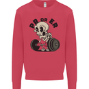 PR or ER Gym Bodybuilding Training Mens Sweatshirt Jumper Heliconia