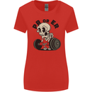 PR or ER Gym Bodybuilding Training Womens Wider Cut T-Shirt Red