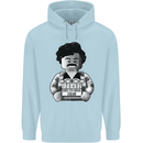 Pablo Escobar Childrens Kids Hoodie Light Blue