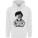 Pablo Escobar Childrens Kids Hoodie White