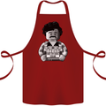 Pablo Escobar Cotton Apron 100% Organic Maroon
