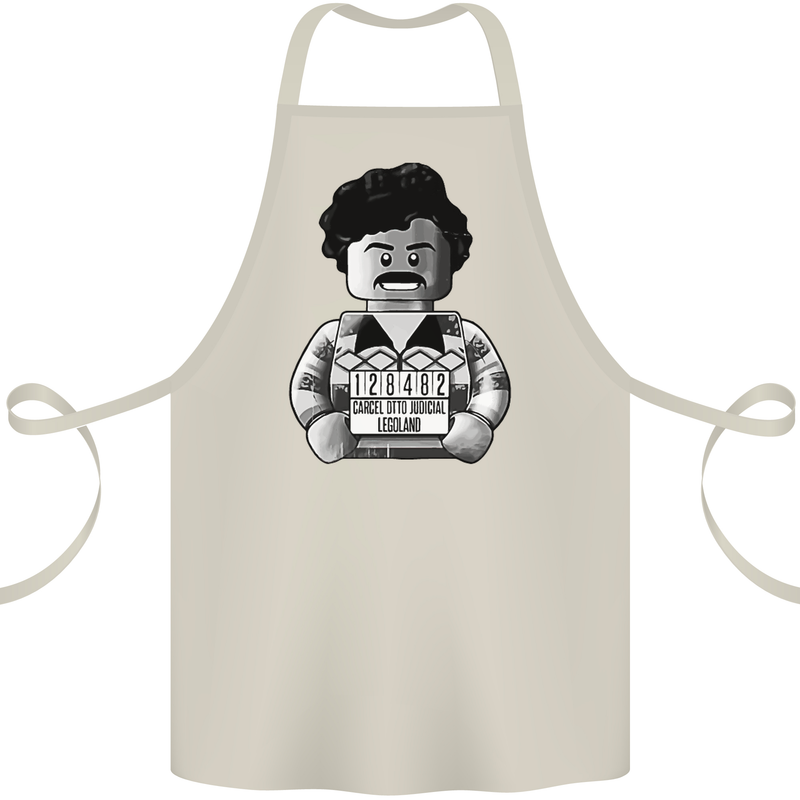 Pablo Escobar Cotton Apron 100% Organic Natural