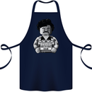 Pablo Escobar Cotton Apron 100% Organic Navy Blue