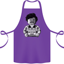 Pablo Escobar Cotton Apron 100% Organic Purple