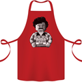 Pablo Escobar Cotton Apron 100% Organic Red