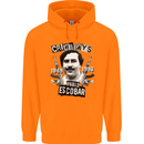 Pablo Escobar Crime Pays Childrens Kids Hoodie Orange