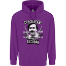 Pablo Escobar Crime Pays Childrens Kids Hoodie Purple