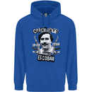 Pablo Escobar Crime Pays Childrens Kids Hoodie Royal Blue