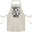 Pablo Escobar Crime Pays Cotton Apron 100% Organic Natural